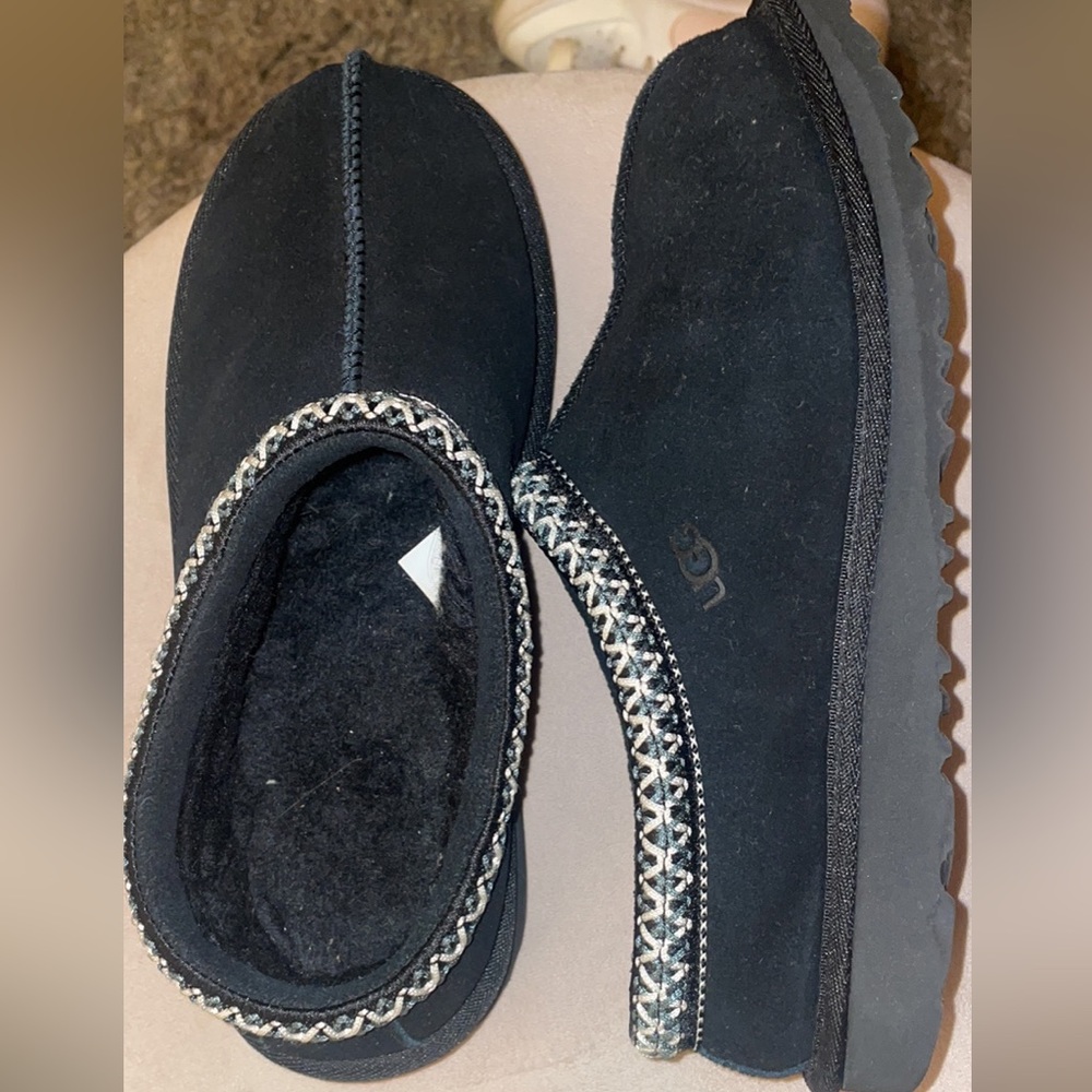 New Tasman Ugg Black Women’s Size 7 Slipper